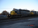 CSX 8832 (SD40-2) & CSX 752 (SD70MAC) head WB on the #2 Track